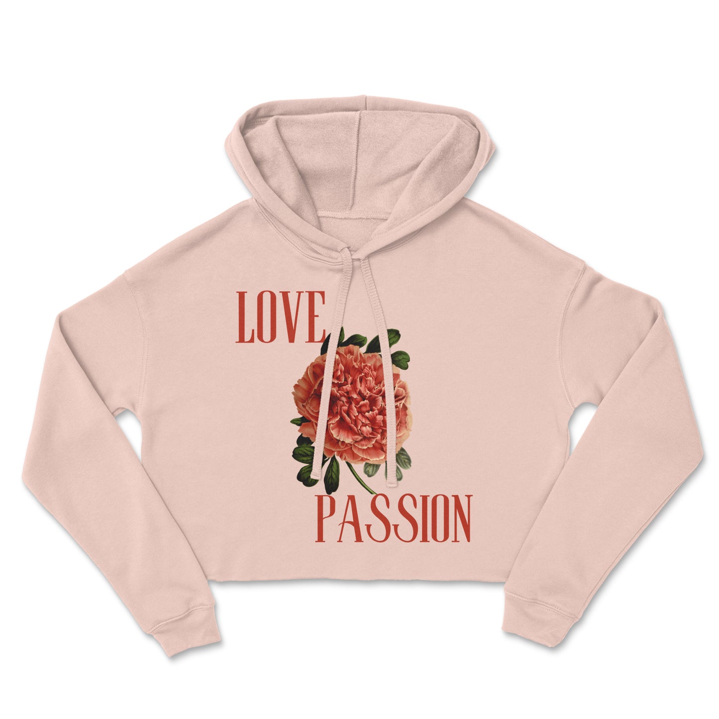 love Passion croptop hoodie