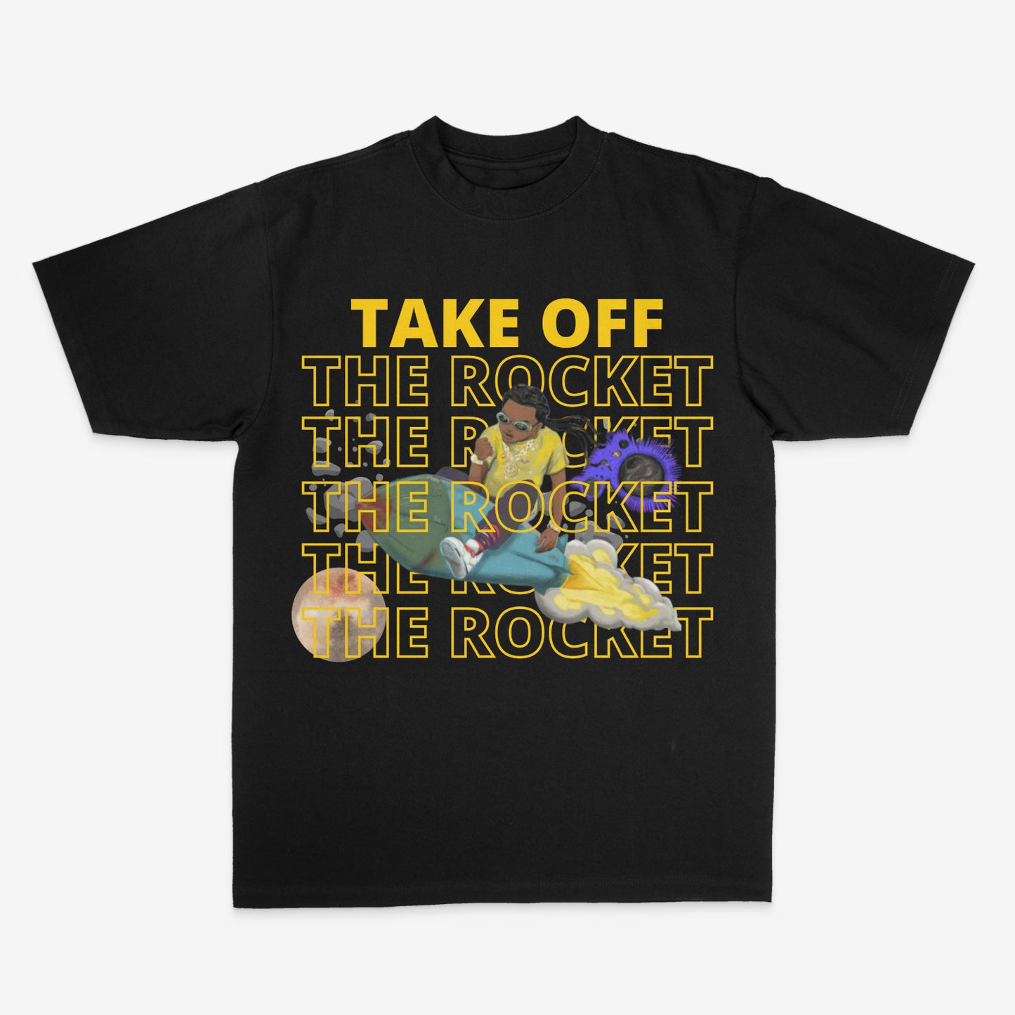 TAKE OFF THE ROCKET TEE'S..