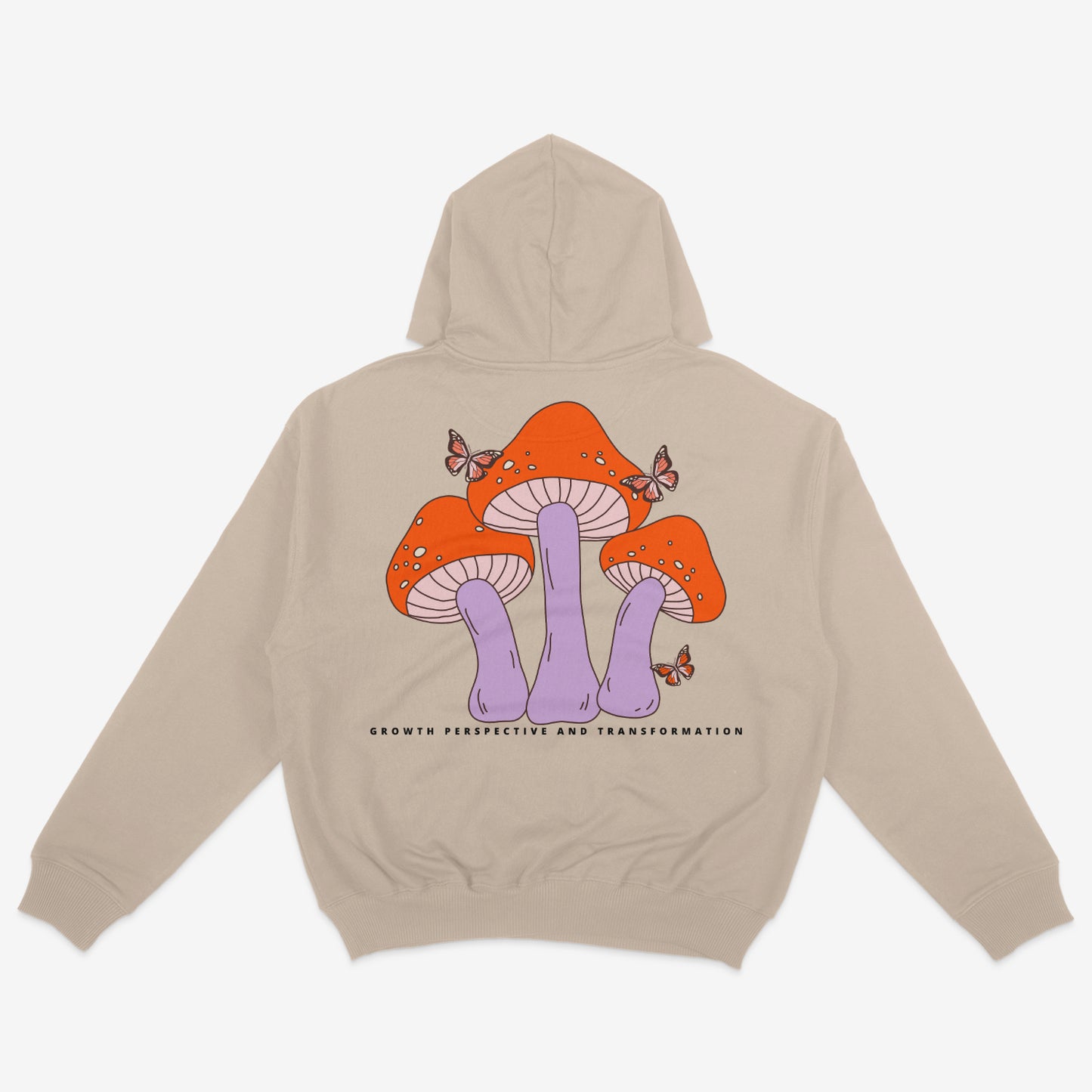 PFTN MUSHROOM PRINT 100% SWEATER