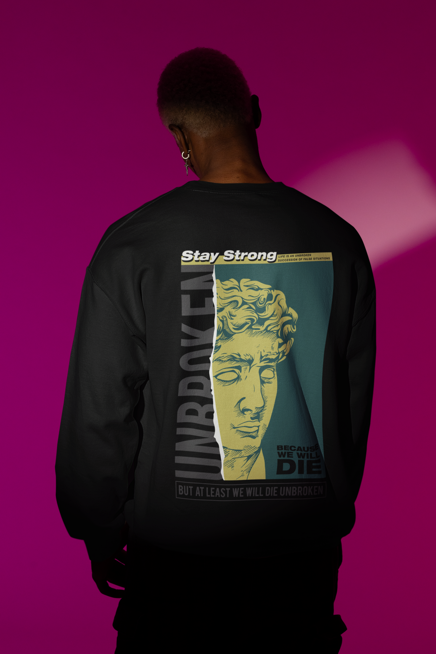 UNBROKEN PRINT sweatshirt