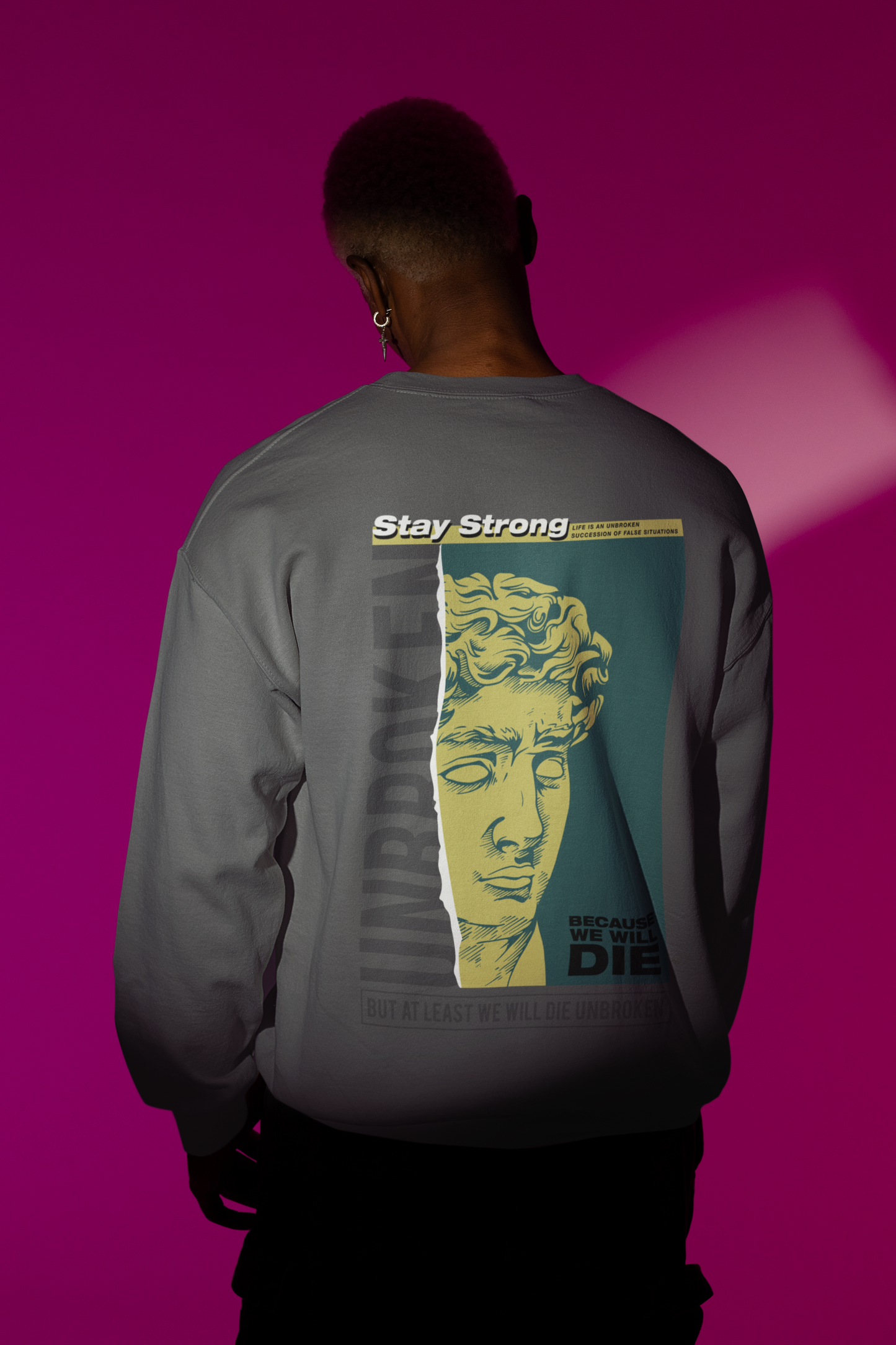 UNBROKEN PRINT sweatshirt