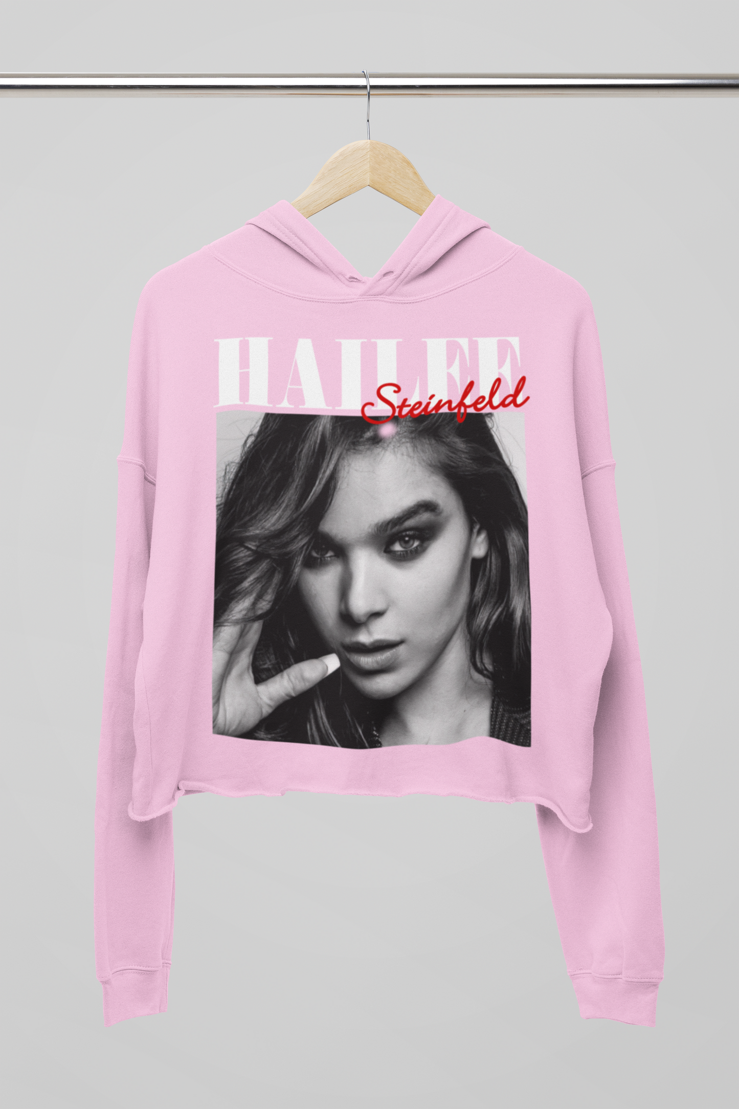 HAILEE PRINT croptop hoodie