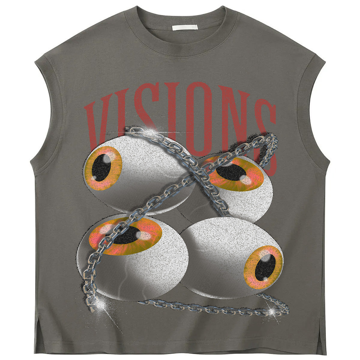 VISIONS sleeveless TSHIRT