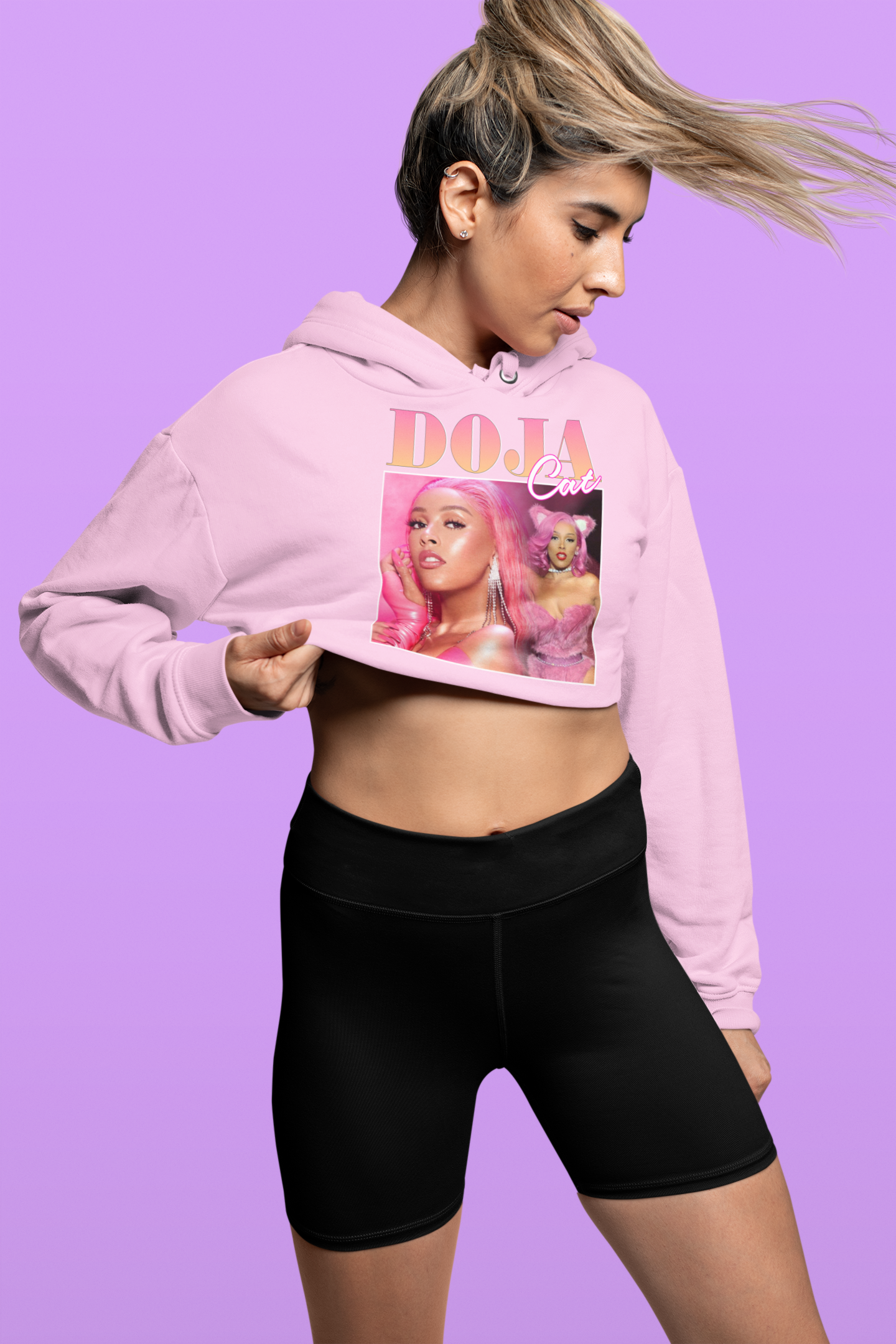 DOJA croptop hoodie