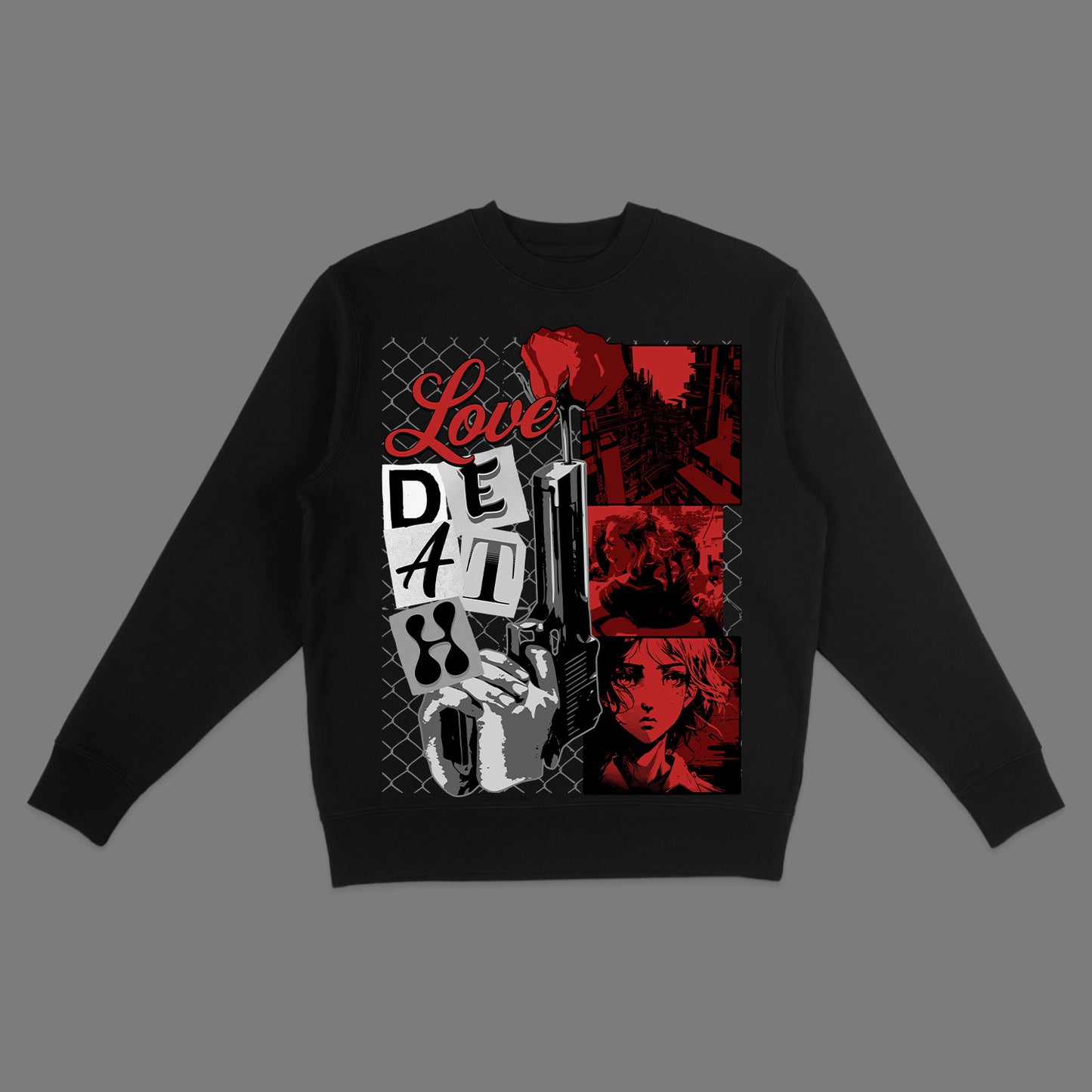 LOVE/DEATH sweatshirt