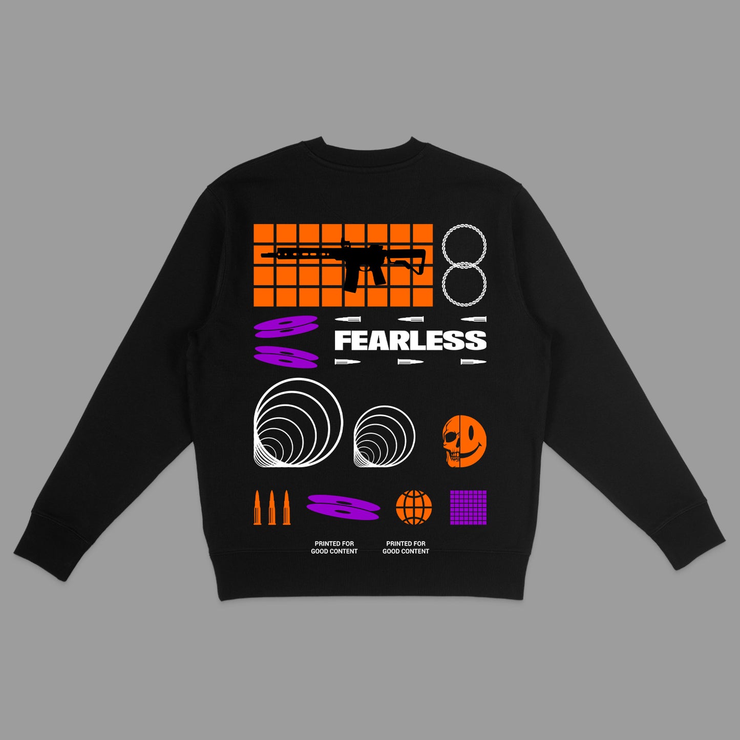 FEARLESS PRINT sweatshirt