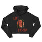 love Passion croptop hoodie