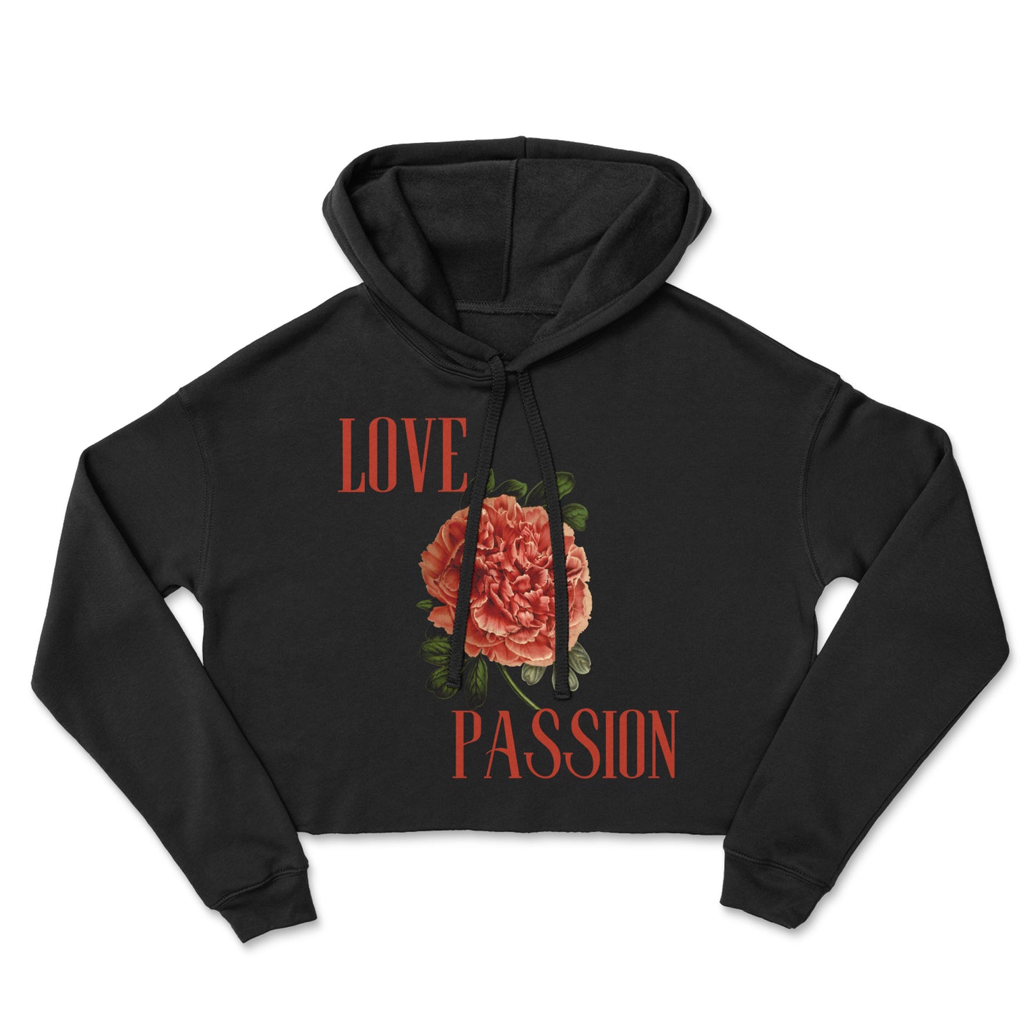 love Passion croptop hoodie