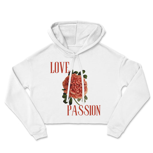 love Passion croptop hoodie