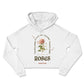 ROSES croptop hoodie
