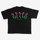 MIAMI PALM TREES Oversized Heavyweight TSHIRT..