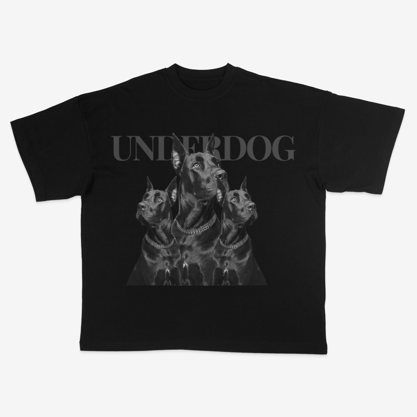 Underdog graphic Oversized Heavyweight Tshirt