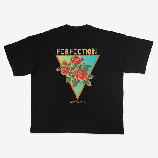 PFTN FLOWER Oversized Heavyweight TSHIRT..