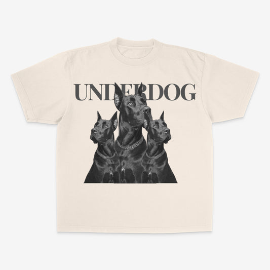 Underdog graphic Oversized Heavyweight Tshirt