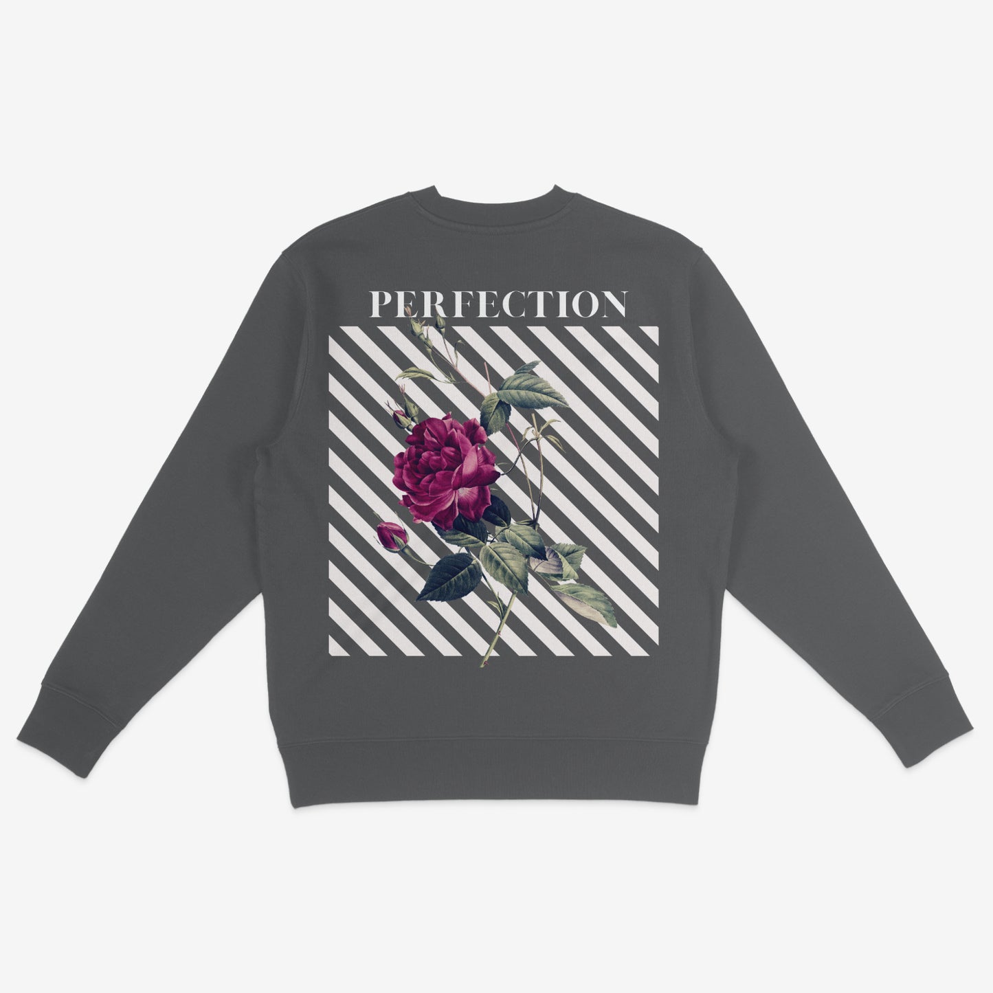 Perfection flower print sweatshirt