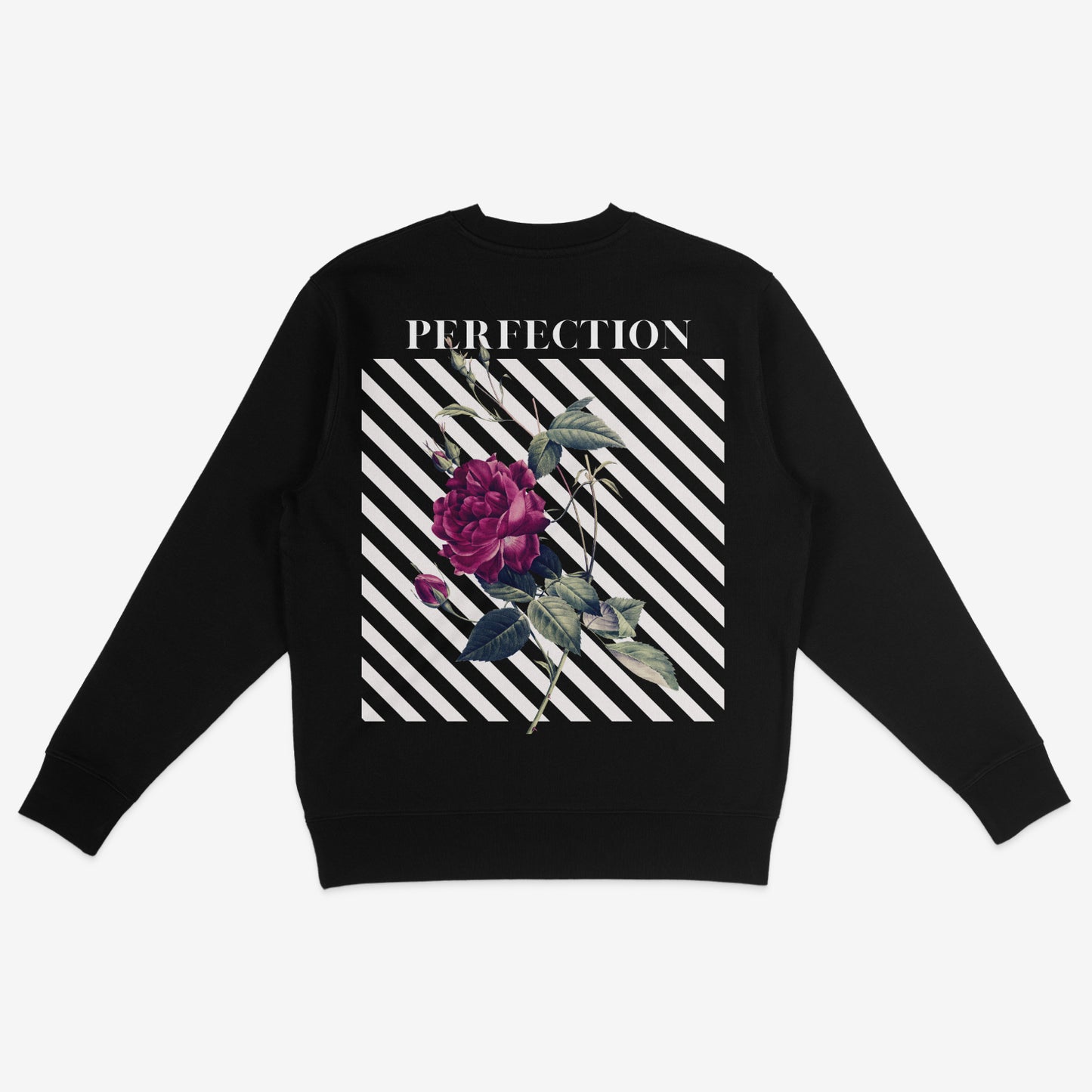 Perfection flower print sweatshirt