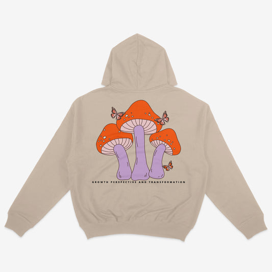 PFTN MUSHROOM PRINT 100% SWEATER