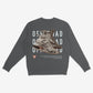 PFTN sneakers print sweatshirt