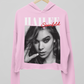 HAILEE PRINT croptop hoodie