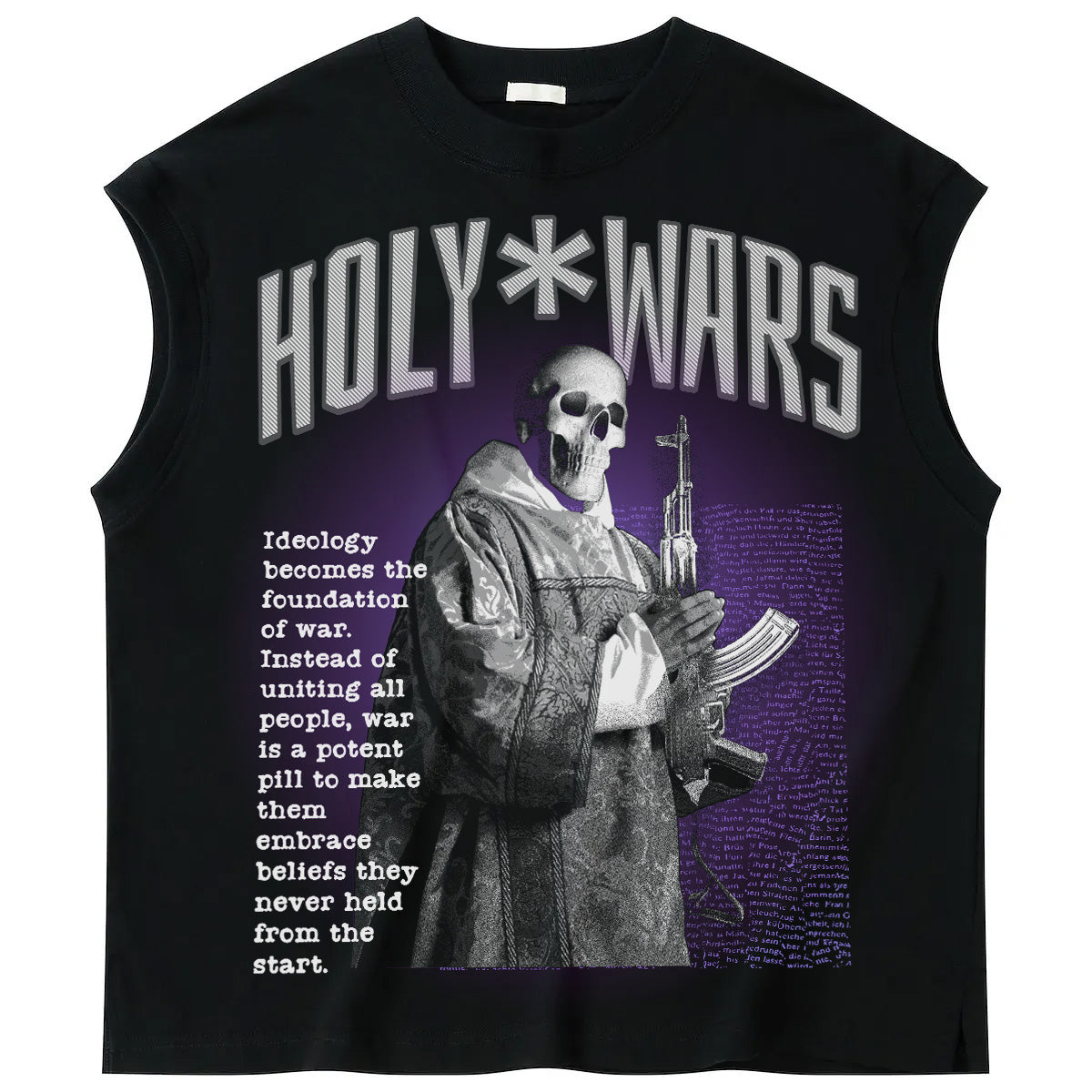 H*W sleeveless TSHIRT