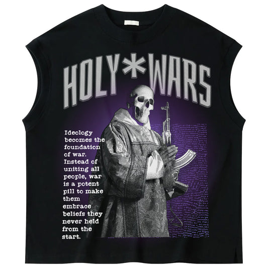 H*W sleeveless TSHIRT
