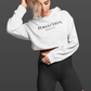 PERFECTION PRINT croptop hoodie