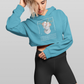 PERFECTION GRAPH PRINT croptop hoodie