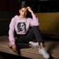 HAILEE PRINT croptop hoodie