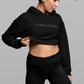 PERFECTIONcroptop hoodie