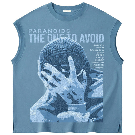 PARANOID PFTN sleeveless TSHIRT