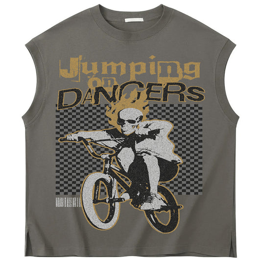 JD sleeveless TSHIRT