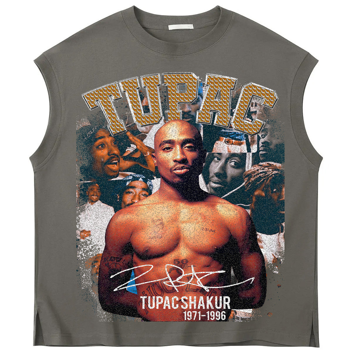 TUPAC sleeveless TSHIRT
