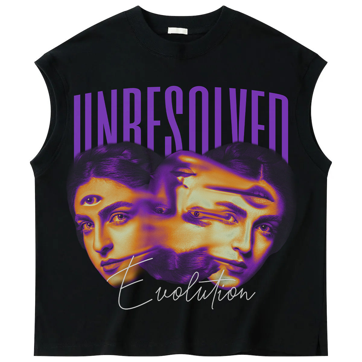 unresolved sleeveless TSHIRT