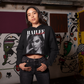 HAILEE PRINT croptop hoodie