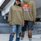 PFTN MUSHROOM PRINT 100% SWEATER