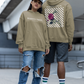 PFTN FLOWER PRINT SWEATER