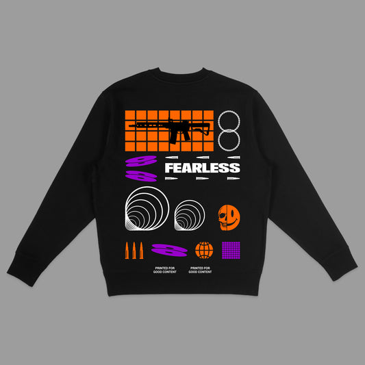 FEARLESS PRINT sweatshirt